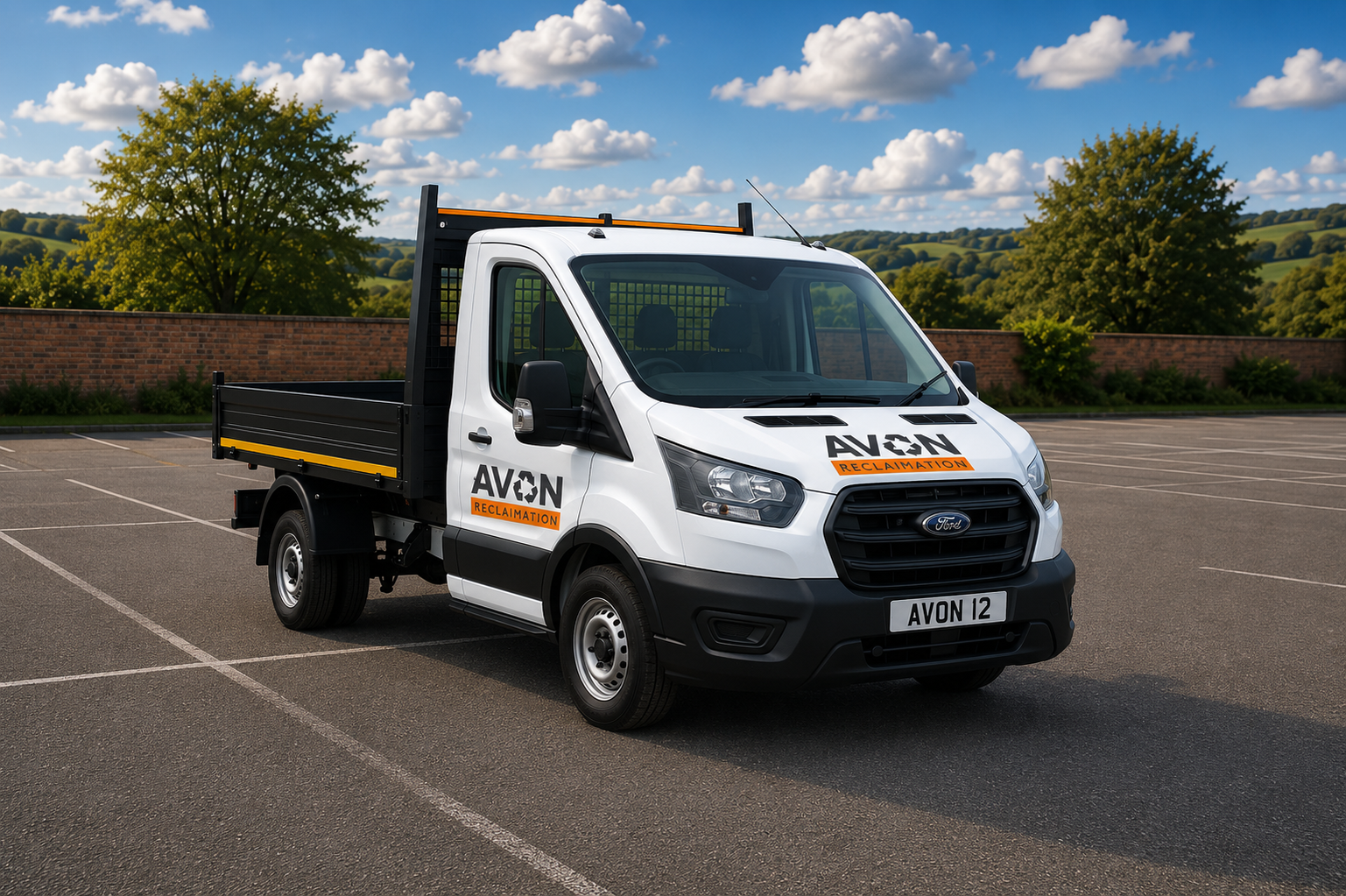 Avon Reclamation collection truck