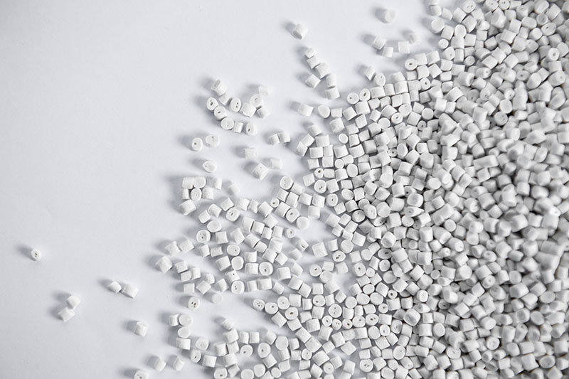 Recycled PVCu granules produced by Avon Reclamation